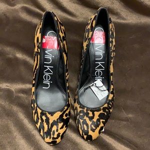 Calvin Klein Leopard Heels